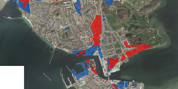 Jordforureningskort på Bernstensgade 6, 4220 Korsør