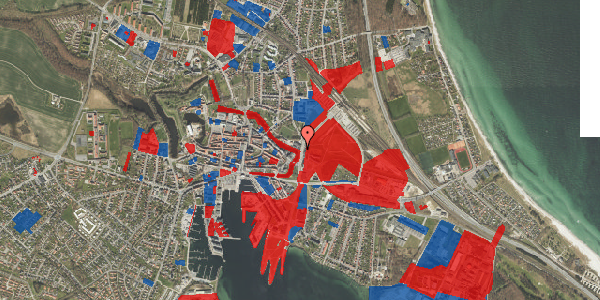 Jordforureningskort på Enghavevej 1, 5800 Nyborg