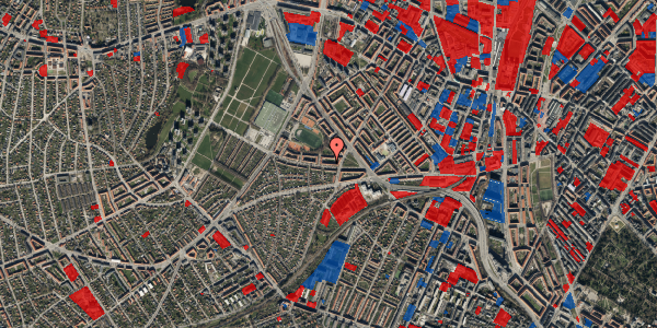 Jordforureningskort på Hvidkildevej 10, 2400 København NV