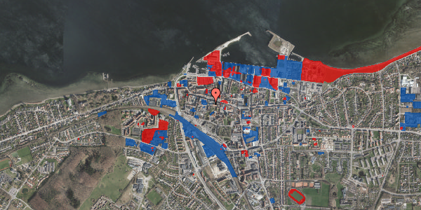 Jordforureningskort på Bagstræde 5, 2. mf, 4300 Holbæk