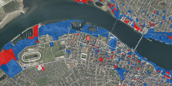 Jordforureningskort på Willemoesgade 1B, 9000 Aalborg