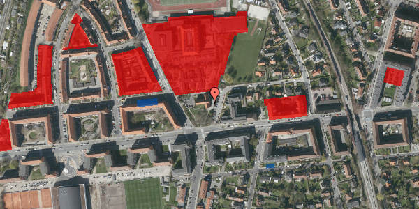 Jordforureningskort på Junggreensvej 14B, 2000 Frederiksberg