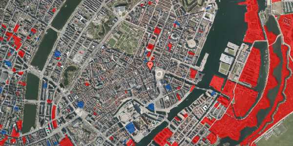 Jordforureningskort på Ny Østergade 8, 1101 København K