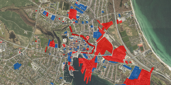 Jordforureningskort på Nørrevoldgade 37, 5800 Nyborg