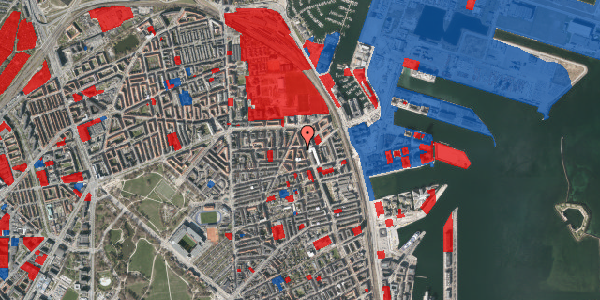 Jordforureningskort på Vordingborggade 78, 5. , 2100 København Ø