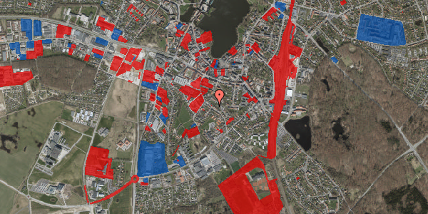 Jordforureningskort på Godthåbsvej 11, 3400 Hillerød