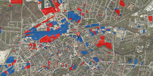 Jordforureningskort på Odeons Kvarter 17, 4. th, 5000 Odense C