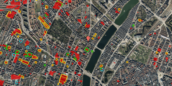 Jordforureningskort på Nørrebrogade 27B, 3. tv, 2200 København N