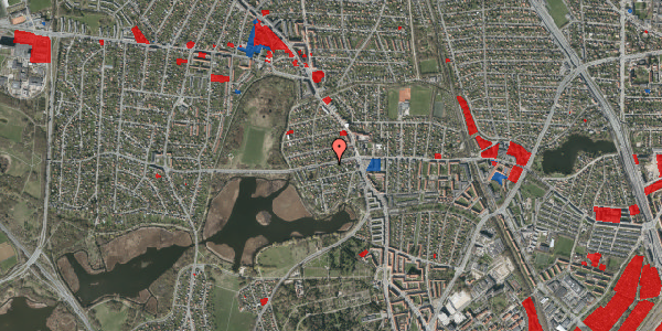 Jordforureningskort på Grønnemose Allé 13, 2400 København NV