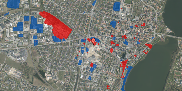 Jordforureningskort på Absalonsvej 1B, 8800 Viborg