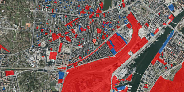 Jordforureningskort på Saxogade 104A, 1662 København V