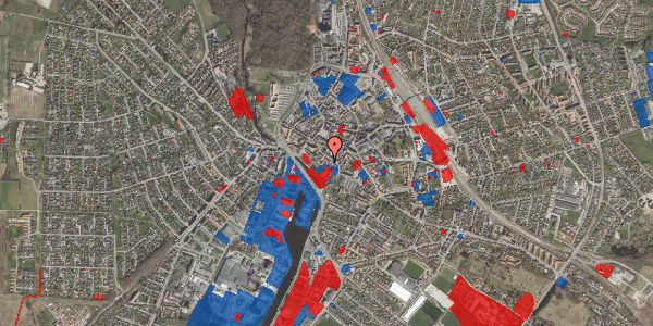 Jordforureningskort på Møntergade 1C, 4700 Næstved