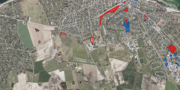 Jordforureningskort på Bavne Ager 1A, 1. 42, 3250 Gilleleje