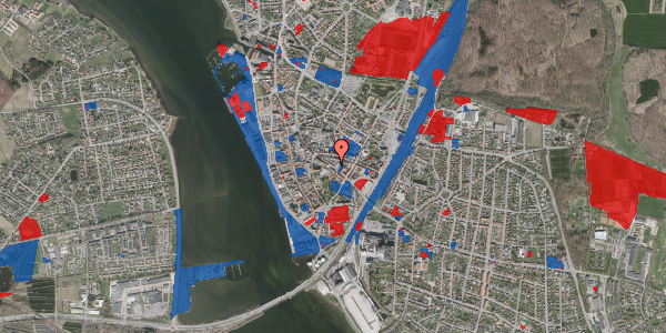 Jordforureningskort på Nygade 17, 4800 Nykøbing F