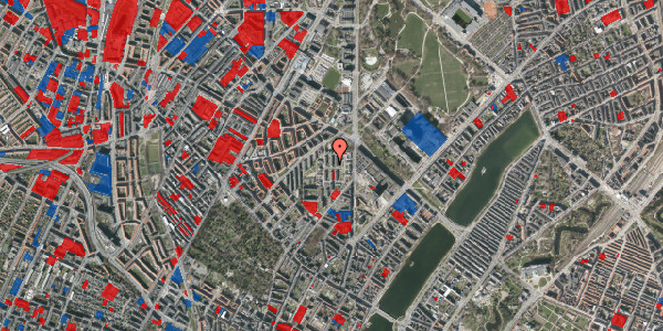 Jordforureningskort på Alléen 3, st. 12, 2200 København N