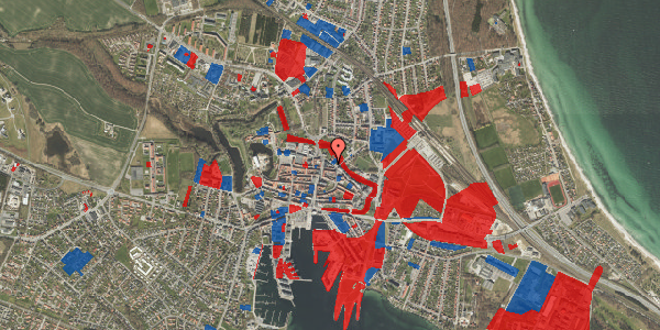 Jordforureningskort på Nørrevoldgade 46, 5800 Nyborg