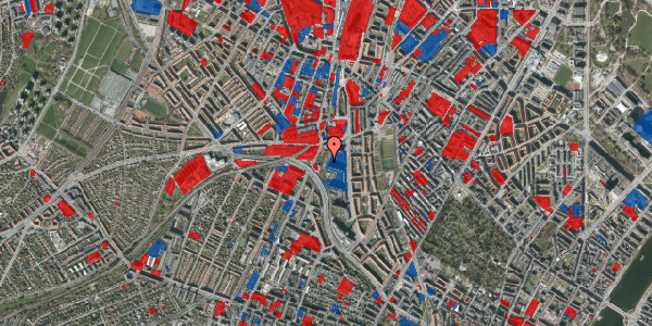 Jordforureningskort på Hillerødgade 23B, 2200 København N