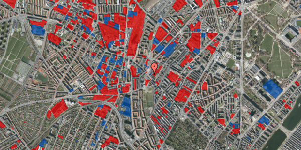 Jordforureningskort på Bragesgade 1, 2200 København N