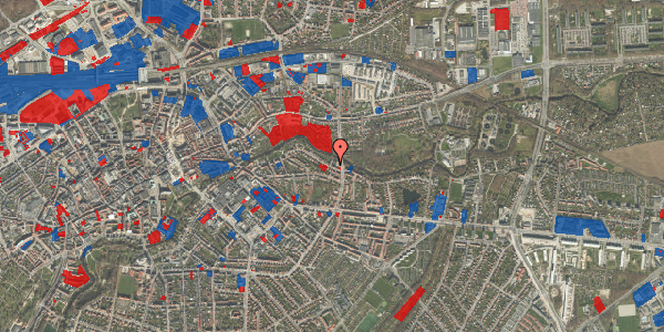 Jordforureningskort på Christiansgade 70A, 5000 Odense C