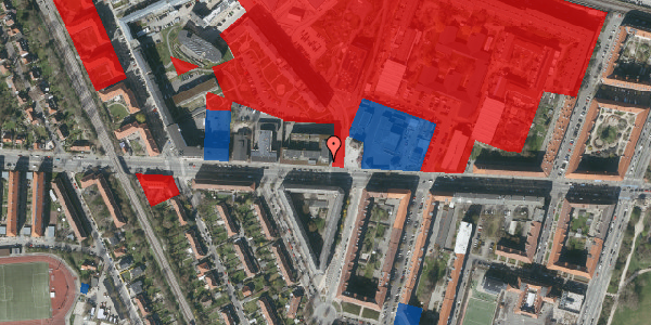 Jordforureningskort på Dirch Passers Allé 1, 2. , 2000 Frederiksberg