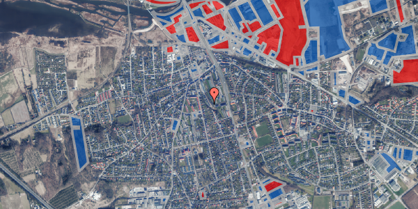 Jordforureningskort på Tyvdalen 20, 8940 Randers SV