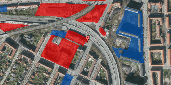 Jordforureningskort på Nordre Fasanvej 207, 2000 Frederiksberg