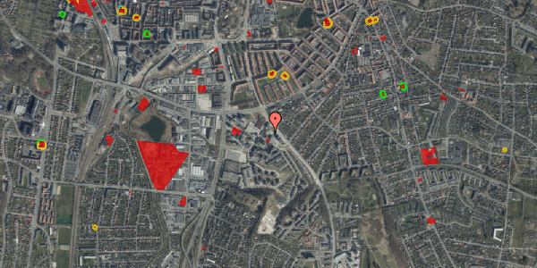 Jordforureningskort på Kridtsløjfen 18, 6. 1, 9000 Aalborg