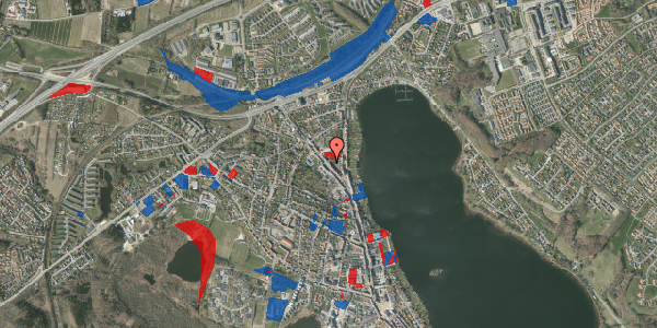 Jordforureningskort på Banegårdsvej 12, 8660 Skanderborg