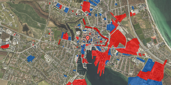 Jordforureningskort på Korsgade 18, 5800 Nyborg