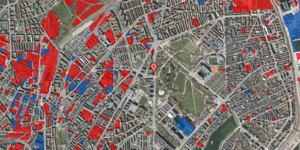 Jordforureningskort på Universitetsparken 2, 2100 København Ø