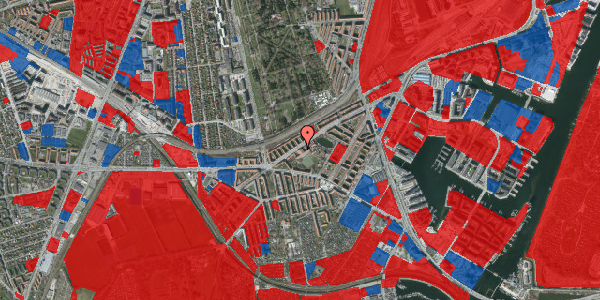 Jordforureningskort på P. Knudsens Gade 37, 2450 København SV