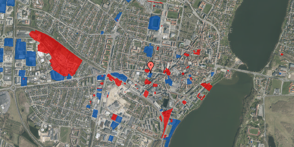 Jordforureningskort på Vesterbrogade 9B, 8800 Viborg