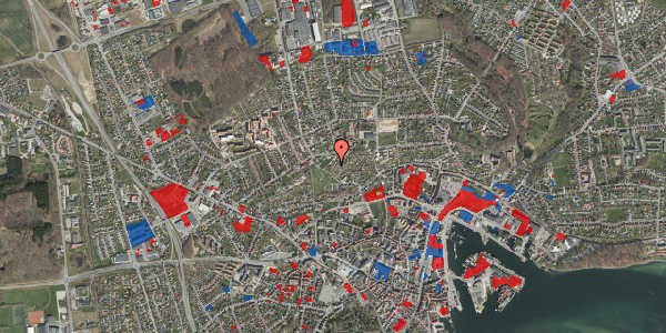 Jordforureningskort på Solbakken 13, 5700 Svendborg