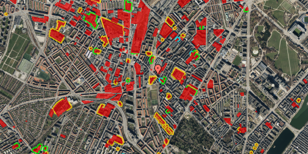 Jordforureningskort på Nørrebrogade 209A, 4. tv, 2200 København N