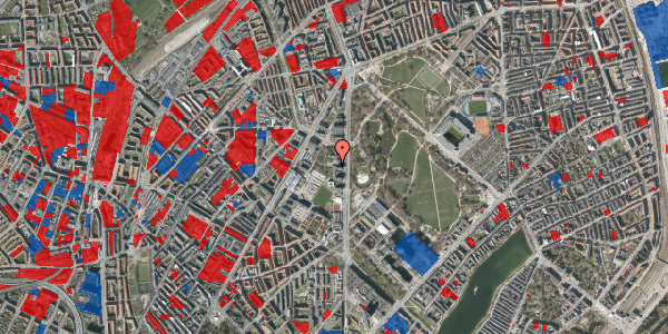 Jordforureningskort på Universitetsparken 5, st. , 2100 København Ø