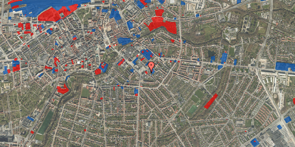 Jordforureningskort på Kragsbjergvej 3, st. th, 5000 Odense C