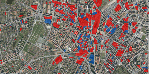 Jordforureningskort på Tranevej 16, 2400 København NV