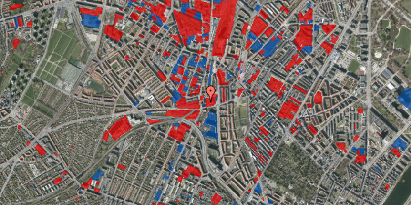 Jordforureningskort på Hillerødgade 36, 2200 København N