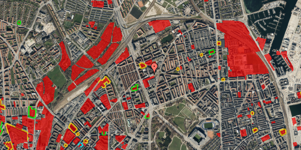 Jordforureningskort på Sejrøgade 11, st. , 2100 København Ø