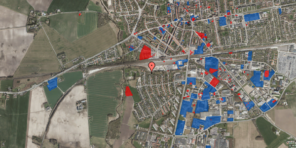 Jordforureningskort på Hf Banestien 59, 4100 Ringsted