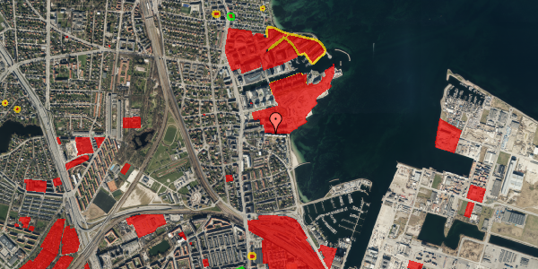 Jordforureningskort på Scherfigsvej 13, 5. , 2100 København Ø