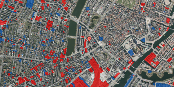 Jordforureningskort på Hammerichsgade 8, 1611 København V