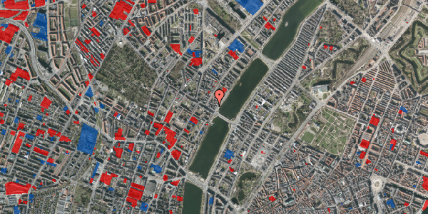 Jordforureningskort på Nørrebrogade 10A, 2200 København N