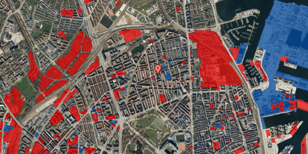 Jordforureningskort på Hesseløgade 41B, 2100 København Ø