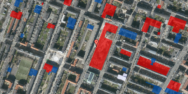 Jordforureningskort på Aksel Møllers Have 14A, 2000 Frederiksberg