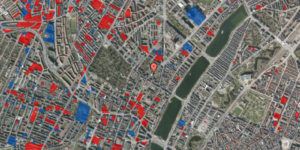 Jordforureningskort på Elmegade 7, 2200 København N