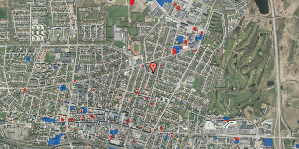 Jordforureningskort på Odensevej 9B, 7400 Herning