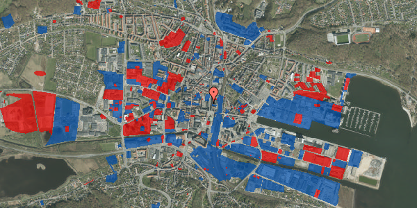 Jordforureningskort på Dæmningen 17, 1. mf, 7100 Vejle