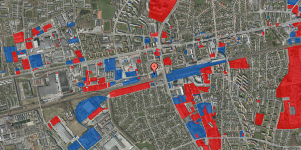 Jordforureningskort på Sydvestvej 55, st. , 2600 Glostrup