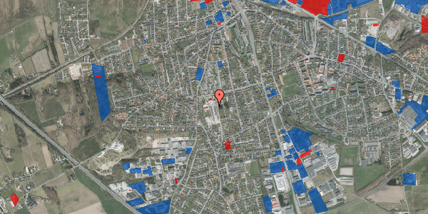 Jordforureningskort på Blokhusvej 1, 8940 Randers SV